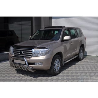 Voorste bullbar WT002 (RVS) Toyota Land Cruiser 200 2007–2021 foto 3