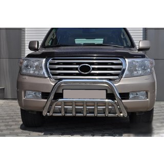 Voorste bullbar WT002 (RVS) Toyota Land Cruiser 200 2007–2021 foto 4