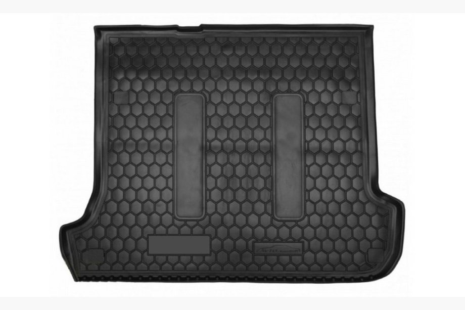 Toyota Land Cruiser Prado 120 2002–2009 Kofferbakmat voor 7-zits (Autogumm, kunststof) Image