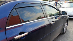 Toyota Corolla 2007–2013 Raamdeflectoren (4 stuks, Sunplex Sport) foto 8