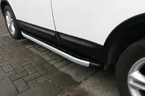 Nissan Qashqai 2010–2014 Fullmond side steps (2 stuks, aluminium) foto 5