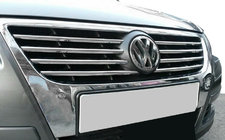 Volkswagen Passat B6 2006–2012 Grille sierlijsten (8-delig, RVS) foto 1