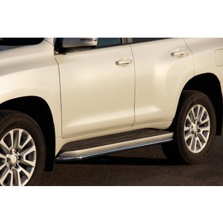 Bescherming voor zijtreden BB004 (2 st., RVS) Toyota Land Cruiser Prado 120 2002–2009 foto 1