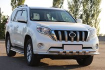 Toyota Land Cruiser Prado 150 2009–2023 Voorbeschermbeugel ST015 (RVS) foto 4