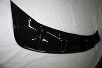 Volkswagen Golf 7/E-Golf 2012–2020 Achterdiffusor cover (ABS, zwart) foto 3