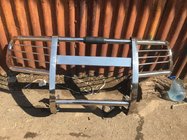 Toyota Land Cruiser Prado 120 2002–2009 Gebruikte bullbar met koplampbescherming (origineel) foto 2