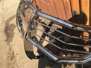 Toyota Land Cruiser Prado 120 2002–2009 Gebruikte bullbar met koplampbescherming (origineel) foto 4