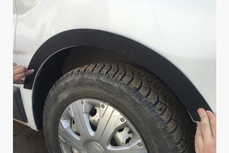 Renault Trafic 2001–2015 Wielkastverbreders (8 stuks, kunststof) Image