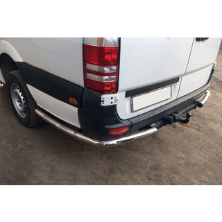 Side pipes achter het achterwiel, hoekig (2 stuks, RVS) foto 1