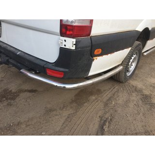 Side pipes achter het achterwiel, hoekig (2 stuks, RVS) Volkswagen Crafter 2006–2016 foto 2
