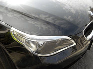 BMW 5 Serie E60/E61 2003–2010 Koplampranden (2 stuks, kunststof) foto 1