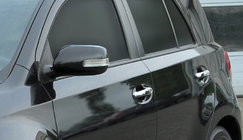 Toyota Urban Cruiser 2009–2014 RVS deurgreep covers (4 stuks) foto 1
