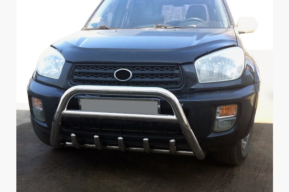 Toyota Rav 4 2001–2005 Bullbar WT003 (RVS) Image