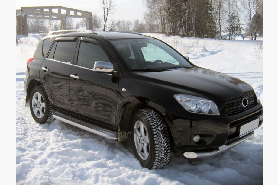 Toyota Rav 4 2006–2013 Spiegelkappen set (2 stuks) OmsaLine - Italiaans roestvrij staal Foto 3
