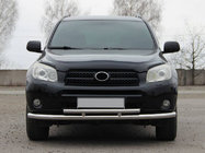 Toyota Rav 4 2006–2013 RVS voorbescherming ST014-1 foto 1