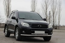 Toyota Rav 4 2006–2013 RVS voorbescherming ST014-1 foto 2