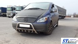 Mercedes Viano 2004–2014 Bullbar WT003/004 (RVS) 60 mm, met opschrift foto 9