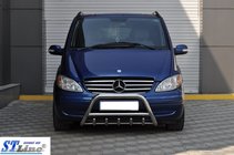 Mercedes Viano 2004–2014 Bullbar WT003/004 (RVS) 60 mm, met opschrift foto 4