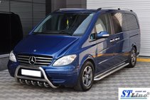 Mercedes Viano 2004–2014 Bullbar WT003/004 (RVS) 60 mm, met opschrift foto 5