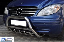 Mercedes Viano 2004–2014 Bullbar WT003/004 (RVS) 60 mm, met opschrift foto 6