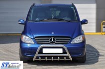 Mercedes Viano 2004–2014 Bullbar WT003/004 (RVS) 60 mm, met opschrift foto 7