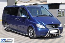 Mercedes Viano 2004–2014 Bullbar WT003/004 (RVS) 60 mm, met opschrift foto 8