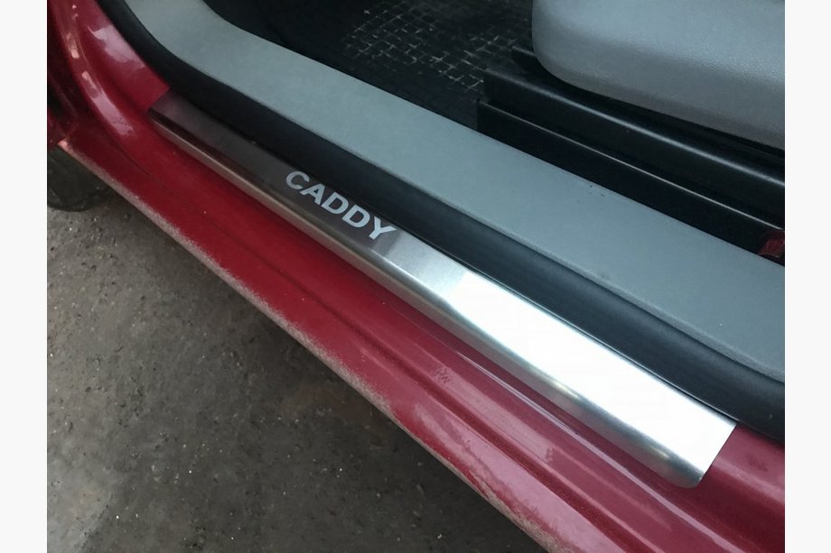 Volkswagen Caddy 2004–2010 Natanika standaard instaplijsten (4 stuks, RVS) Image