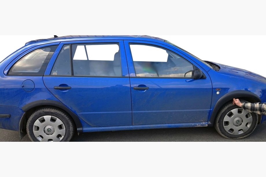 Skoda Fabia 2000–2007 Wielkastverbreders (set, zwart) Image