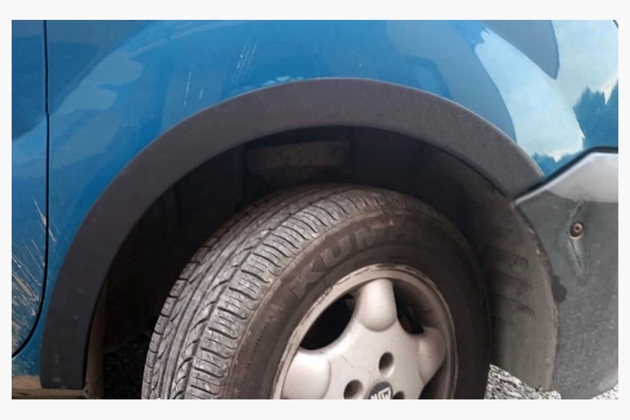 Renault Kangoo 1998–2008 Wielkastverbreders (set van 4, zwart) Image