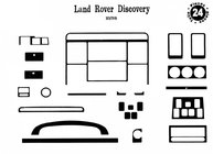 Land Rover Discovery II 1998–2004 Dashboard sierlijsten Aluminium foto 2