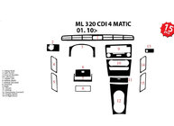 Mercedes ML W164 2005–2011 Dashboard sierlijsten foto 1