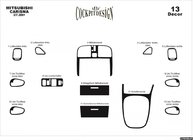 Mitsubishi Carisma 1995–2004 Dashboardpanelen (1999-2003) Aluminium foto 3