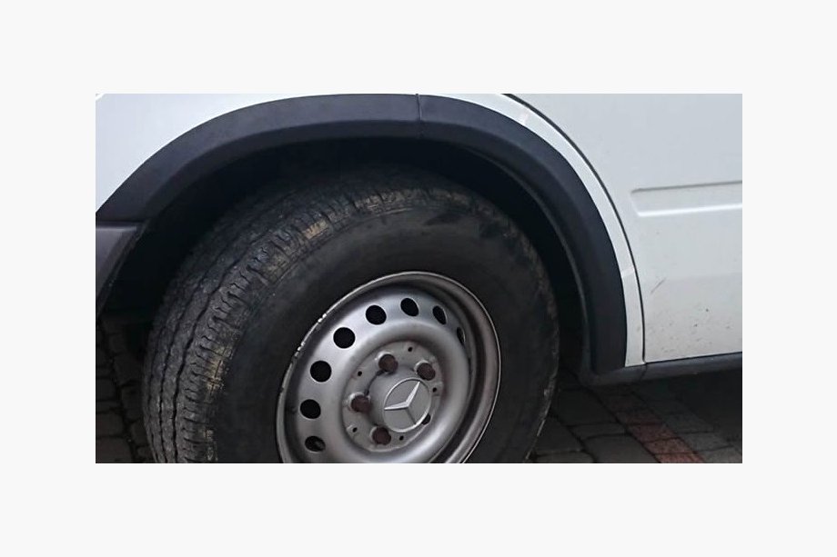 Volkswagen LT 1995–2006 Wielkastverbreders (6 stuks, zwart) Image