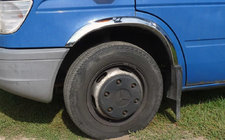 Volkswagen LT 1995–2006 RVS wielkastlijsten (set van 4 stuks) foto 1