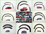 BMW 5 Serie E39 1996–2003 Wielkastverbreders (set van 4, zwart) foto 2