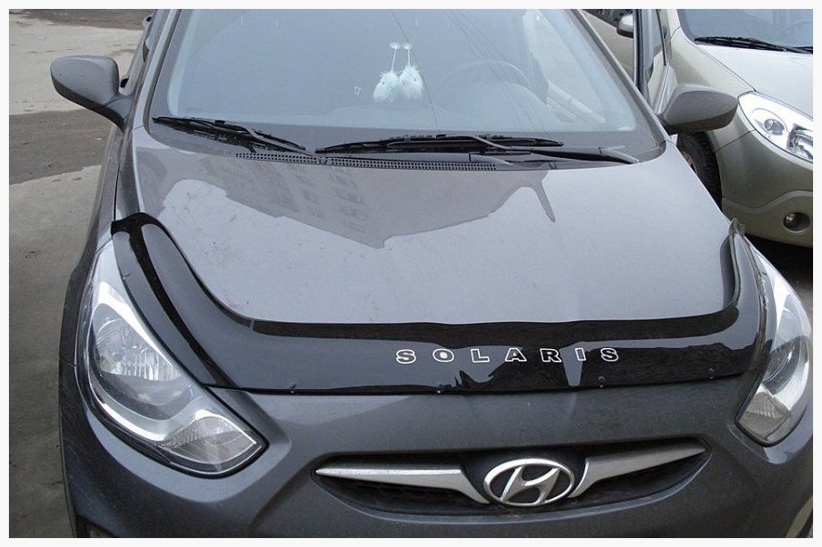 Hyundai Accent 2011–2017 Motorkapdeflector 2010-2014 (VIP) Image
