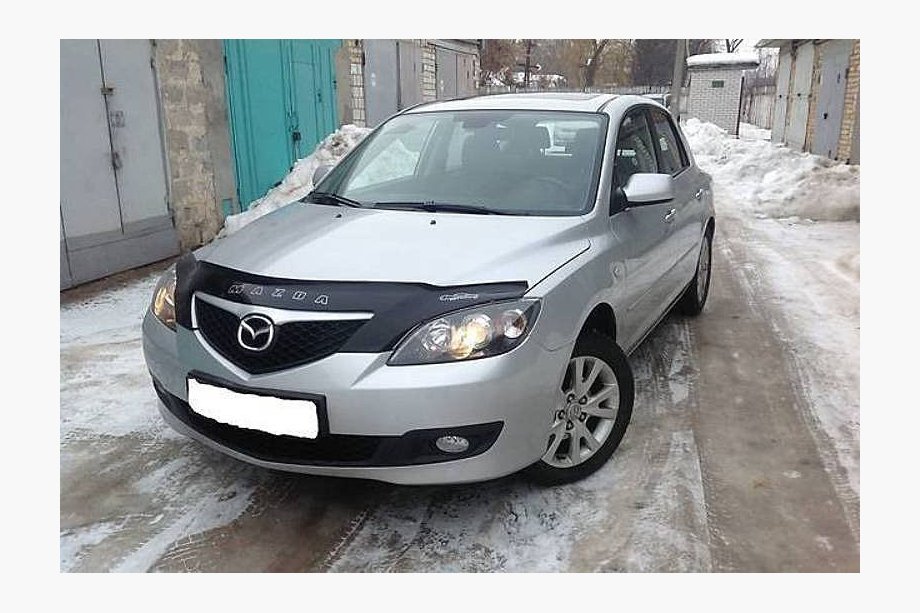 Mazda 3 2003–2009 Motorkapdeflector HB (VIP) Image