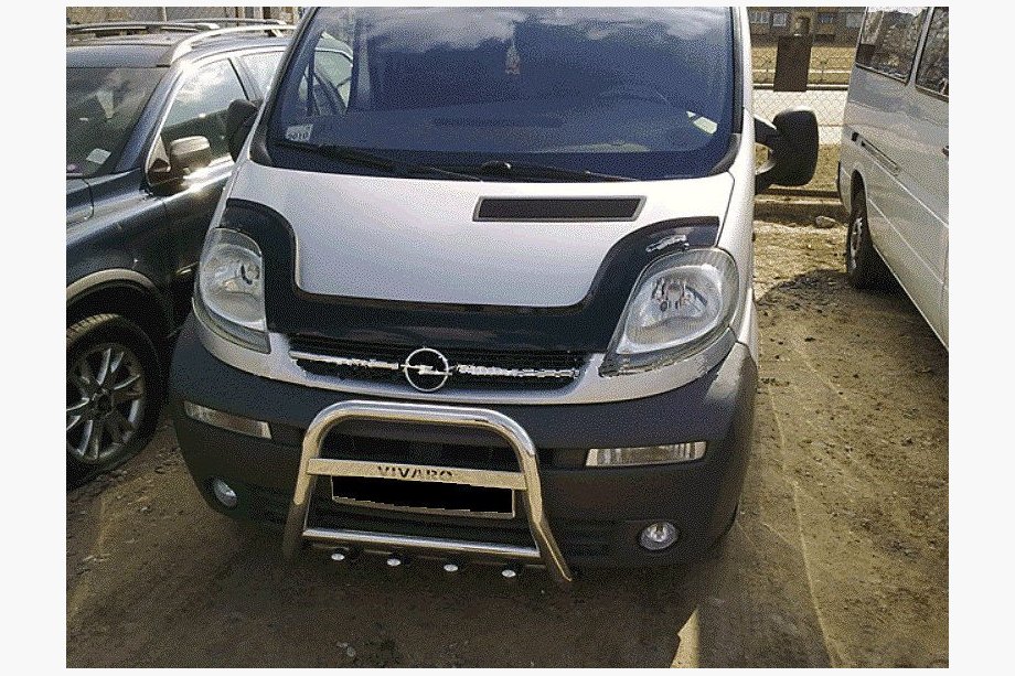 Opel Vivaro 2001–2015 Motorkapdeflector lang (VIP) Image