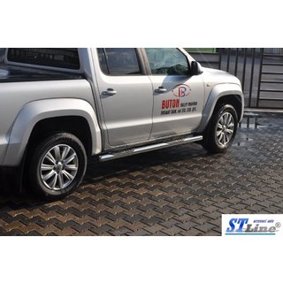 Sidebars (set van 2, RVS) Volkswagen Amarok 2010–2022 foto 3