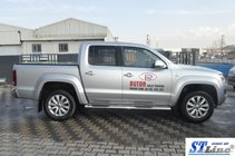 Volkswagen Amarok 2010–2022 Sidebars (set van 2, RVS) foto 6