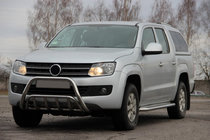 Volkswagen Amarok 2010–2022 Bullbar WT002 (RVS) foto 1