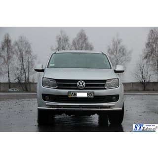 Frontbeschermbeugel ST018-2 (RVS) Volkswagen Amarok 2010–2022 foto 2