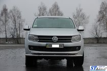 Volkswagen Amarok 2010–2022 Frontbeschermbeugel ST018-2 (RVS) foto 2