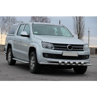 RVS voorbumperbescherming F3-08.7 Volkswagen Amarok 2010–2022 foto 3