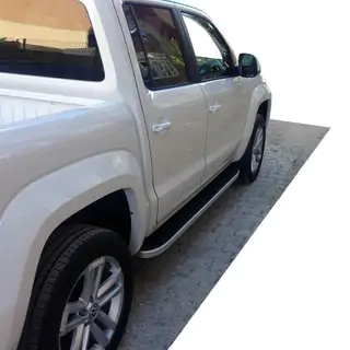 Side steps Tayga Grey (set van 2, aluminium) foto 1