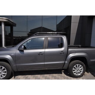 Zwarte dakrails (met dwarsdragers) Mitsubishi L200 2006–2015 foto 3