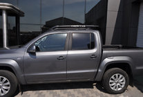 Mitsubishi L200 2006–2015 Zwarte dakrails (met dwarsdragers) foto 3