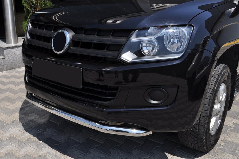 Volkswagen Amarok 2010–2022 Voorbumperbescherming ST008 (RVS) Image