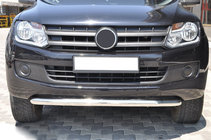 Volkswagen Amarok 2010–2022 Voorbumperbescherming ST008 (RVS) foto 3