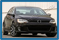 Volkswagen Jetta 2011–2018 Spiegelkappen voor EU (2 stuks, RVS) OmsaLine - Italiaans roestvrij staal foto 2